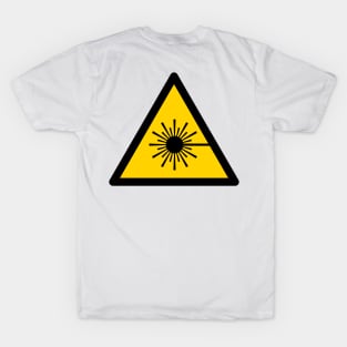 Warning Laser Radiation T-Shirt